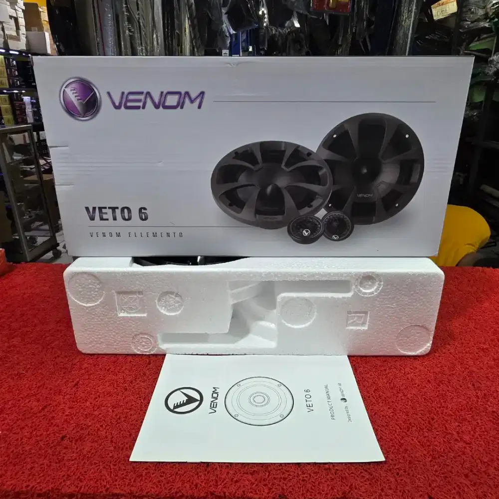 Speaker VENOM VETO 6 VENOM ELEMENTO Speaker VENOM VETO Two Way