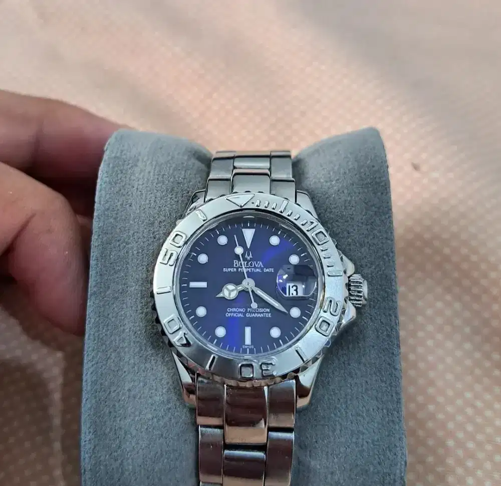 Jam tangan bulova diver eta matic swiss seiko citizen heuer tissot