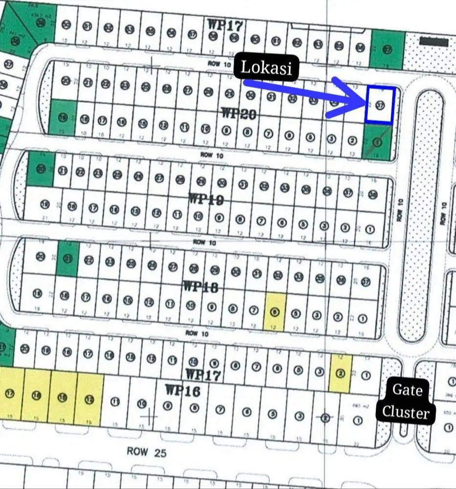 Dijual Termurah Kavling Waterfront WP Citraland Utama Surabaya Barat