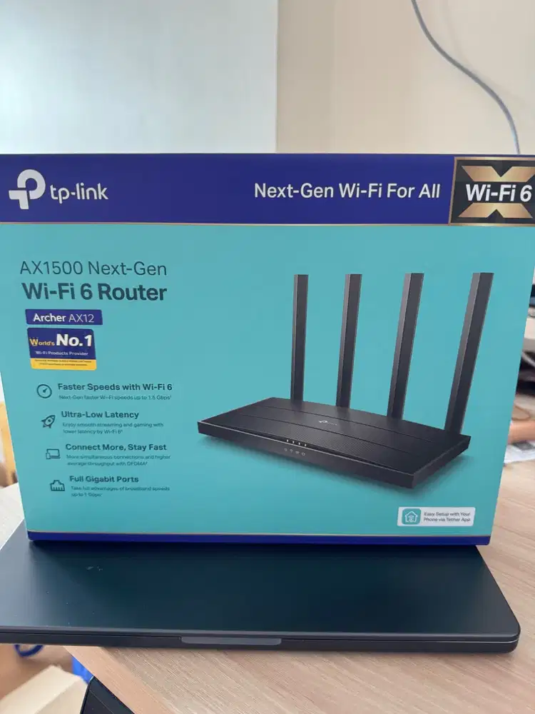 Router TP-Link AX1500 Wi-Fi 6 Archer AX12