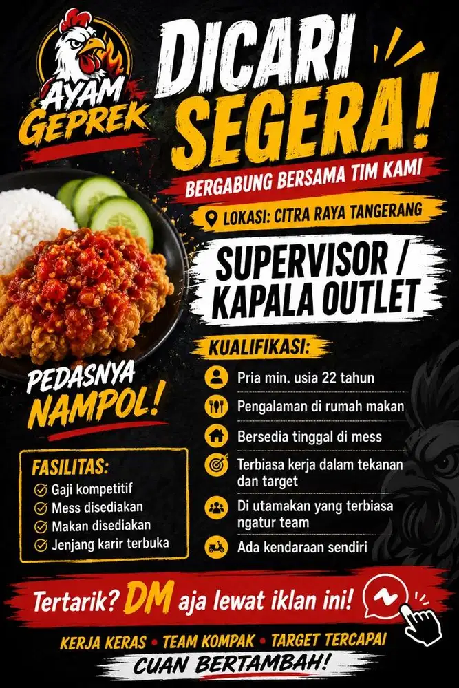 Dibutuhkan karyawan