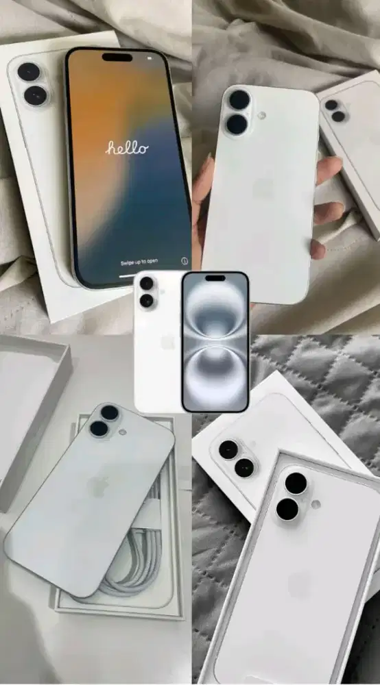Iphone 16 new ibox bunga ringan cukup ktp