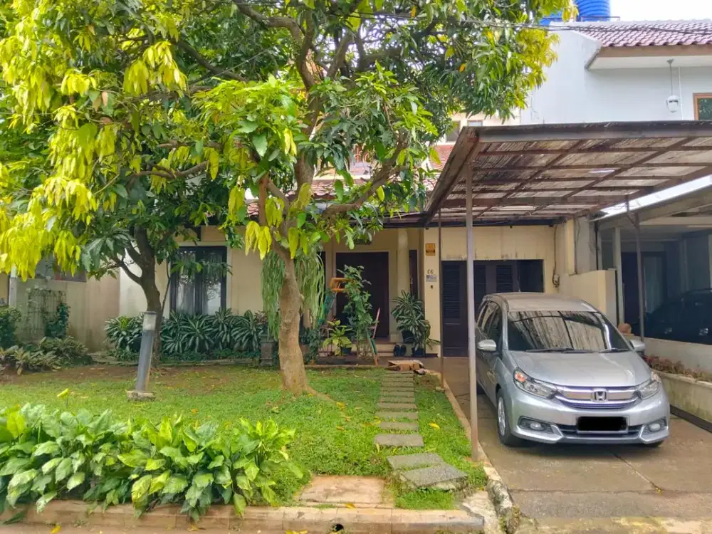 Rumah Semi Furnished di Nuansa Batavia Townhouse Cinere – Halaman Luas & Dekat Tol Andara