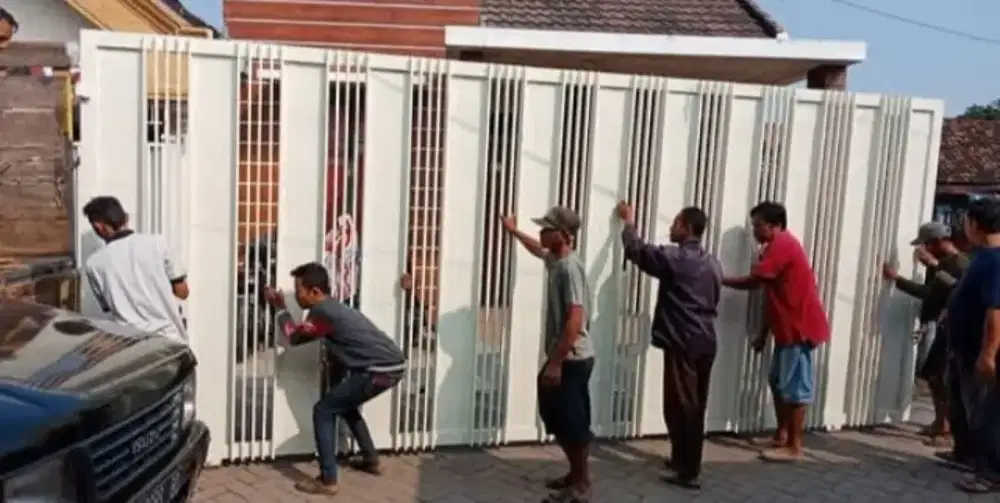 Pagar Kanopi Pintu besi