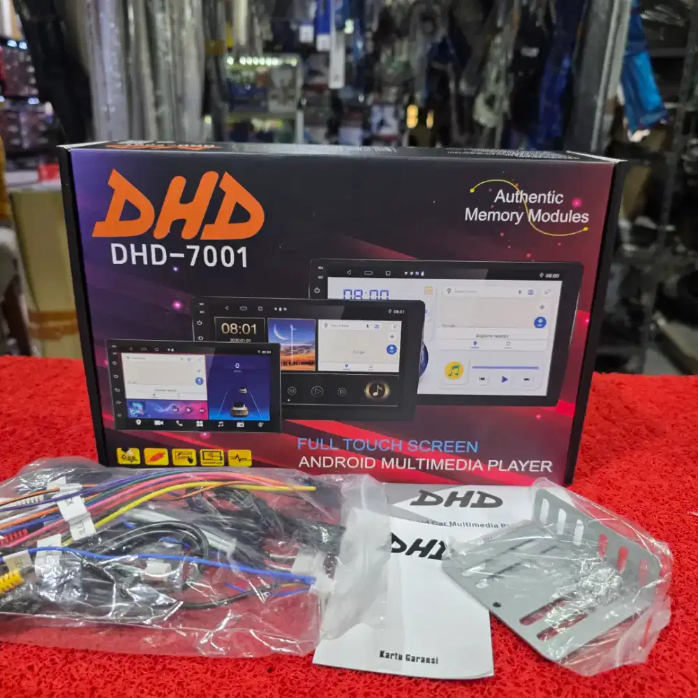 Head Unit Android DHD DHD-7001 CarPlay Android Auto 4GB+64GB 7 in