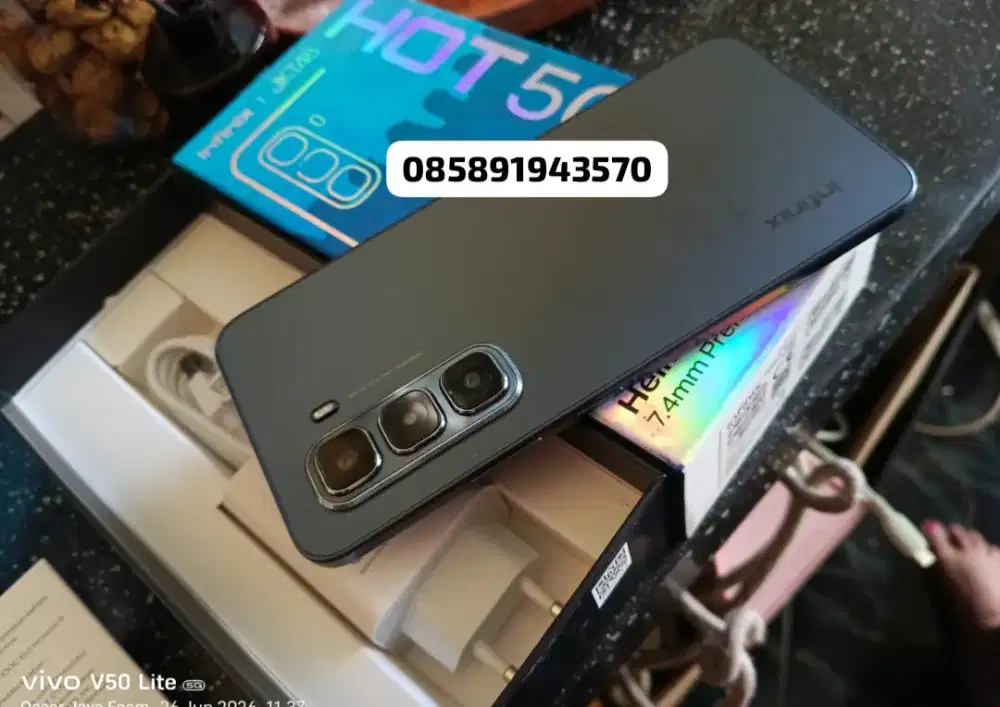 Jual hp infinix hot 50 pro 8/256