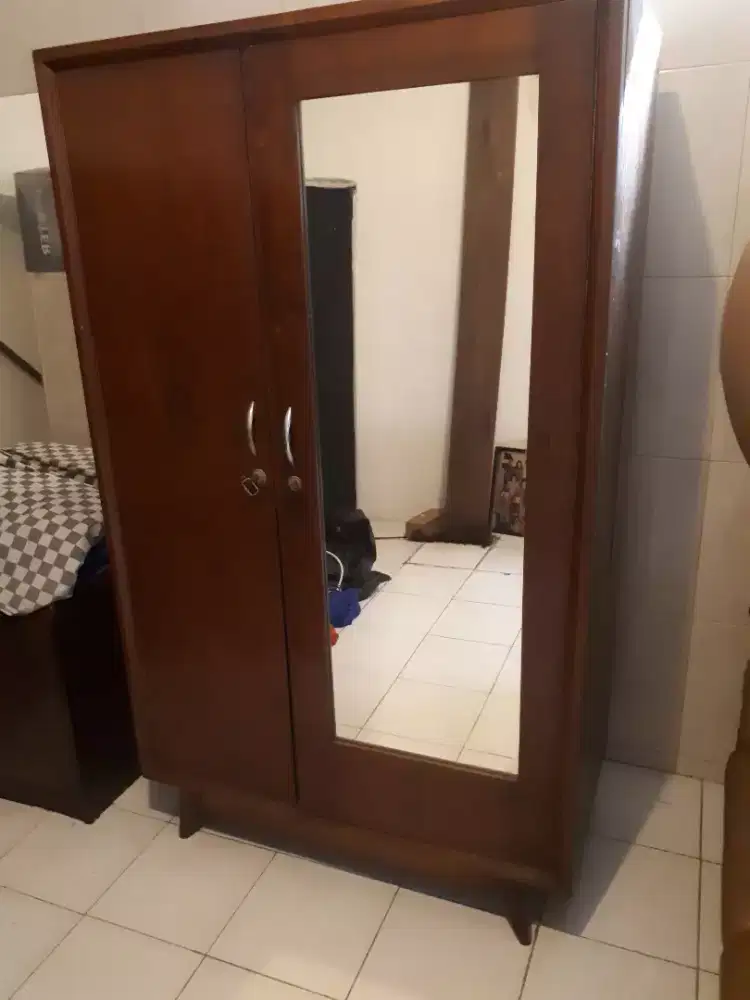 Jual lemari jati