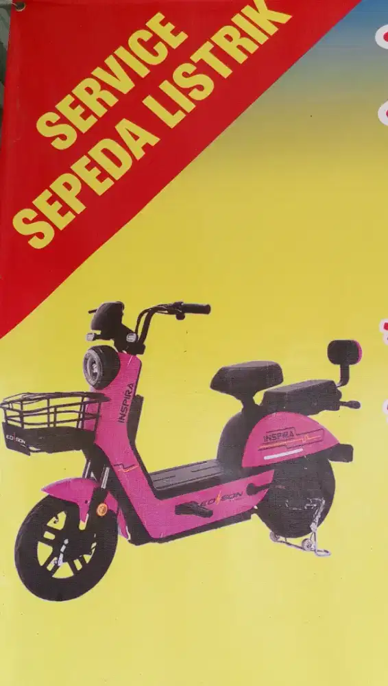 SERVICE SEPEDA LISTRIK DAN MODIF