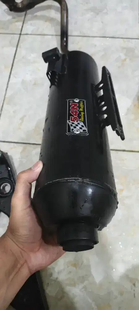 Knalpot bobokan 54N + Arm