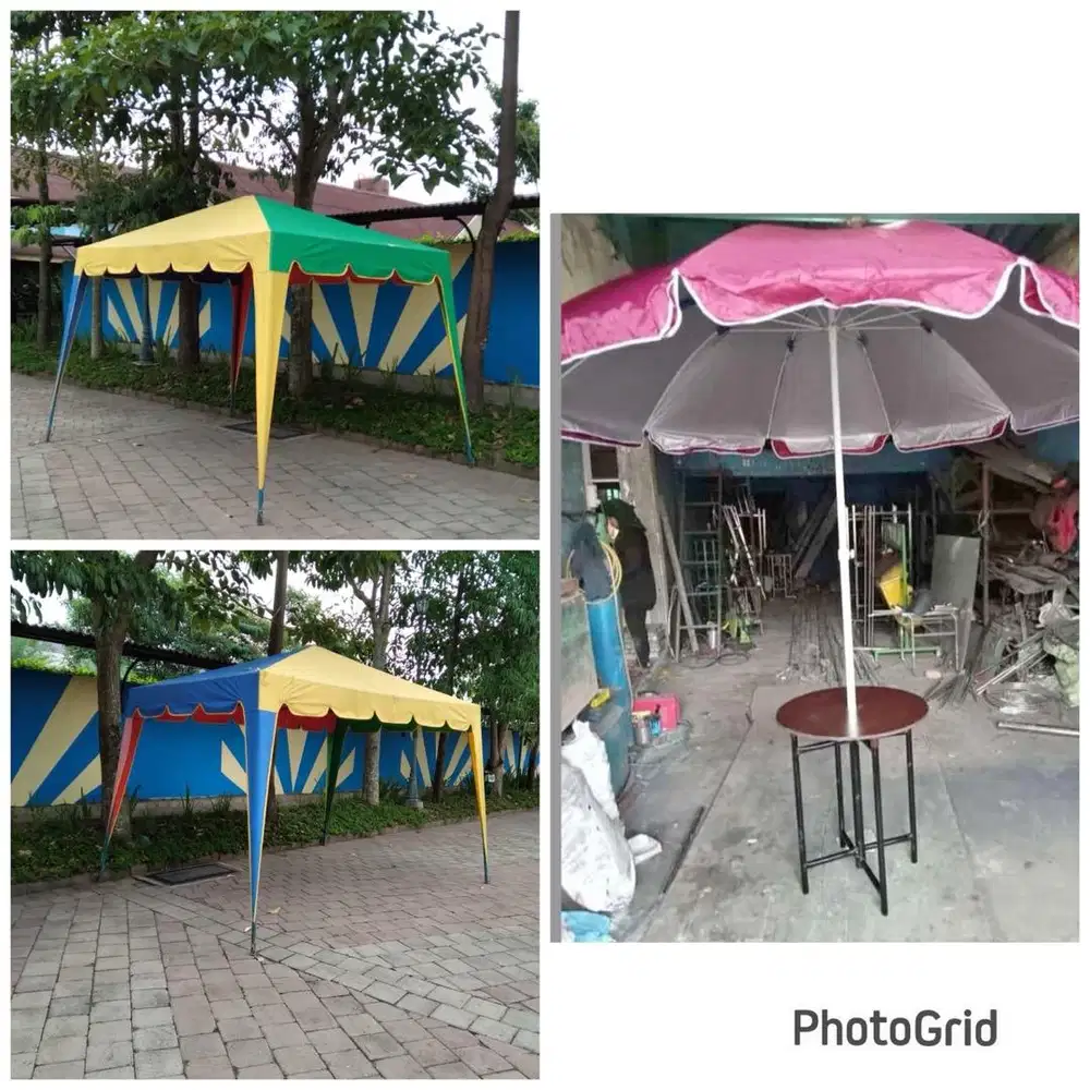 Tenda kafe dan tenda payung (b antr skitr medan)