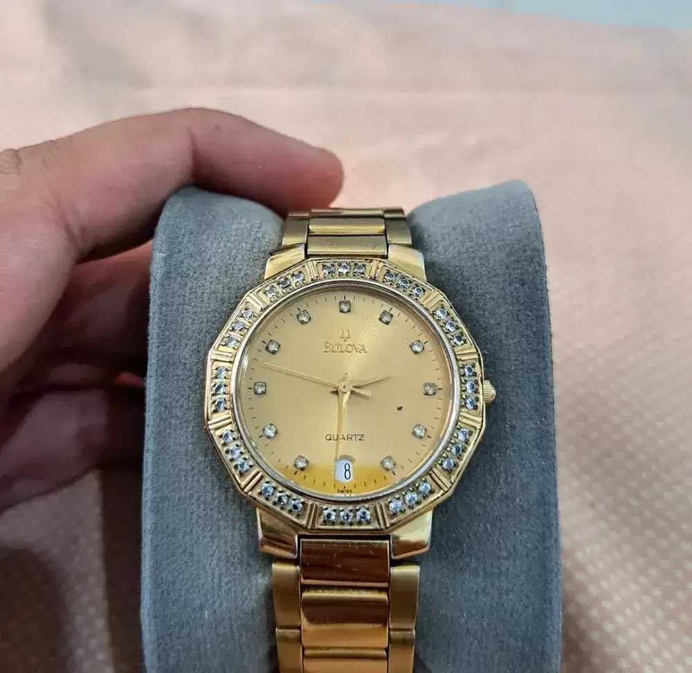 Jam tangan bulova hexagon eta swiss baterai seiko heuer tissot casio