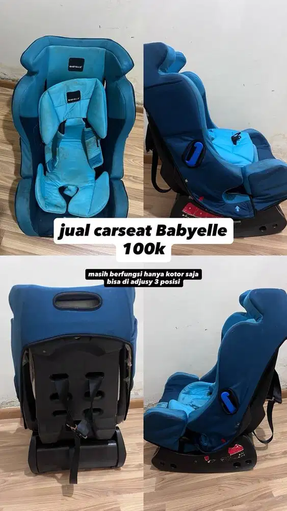 Car seat Babyelle biru