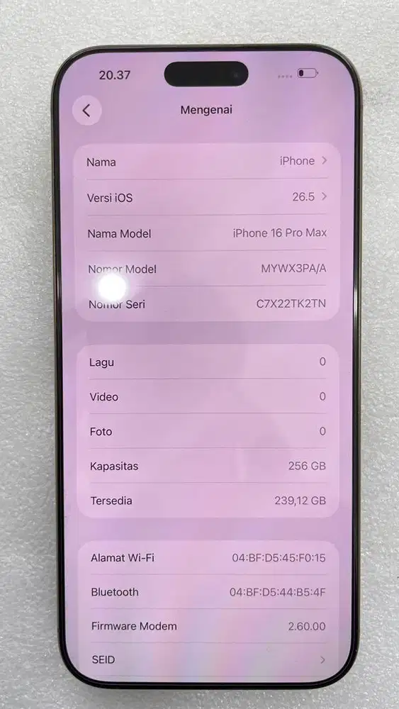 iphone 16 pro max 256gb dessert titanium bh 100 grnsi smpa oktber 2026