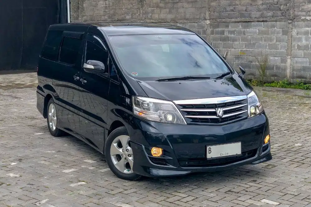 [KM 69RB] TOYOTA ALPHARD G FACELIFT 2.4 A/T (BLACK)