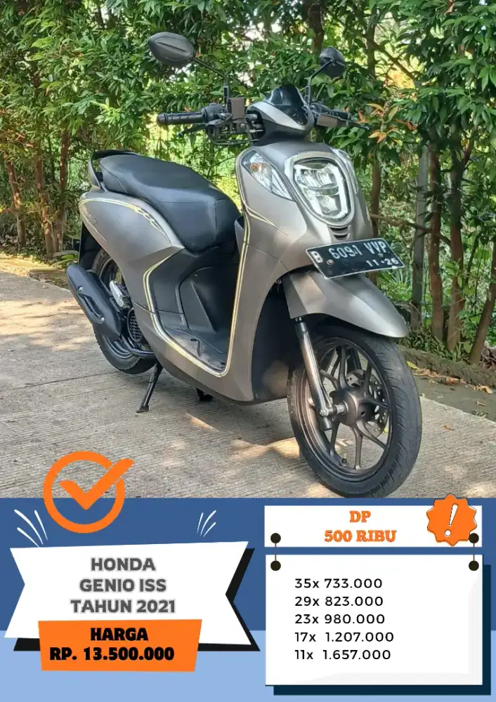 HONDA GENIO CBS ISS TAHUN 2021