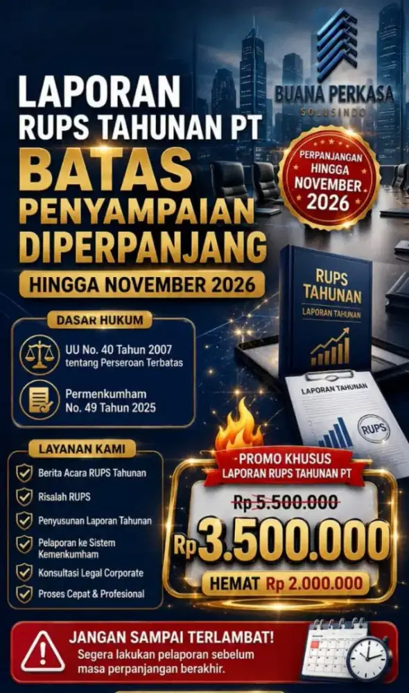 JASA OSS RBA, KBLI 2025,PERUBAHAN AKTA & RUPS PT