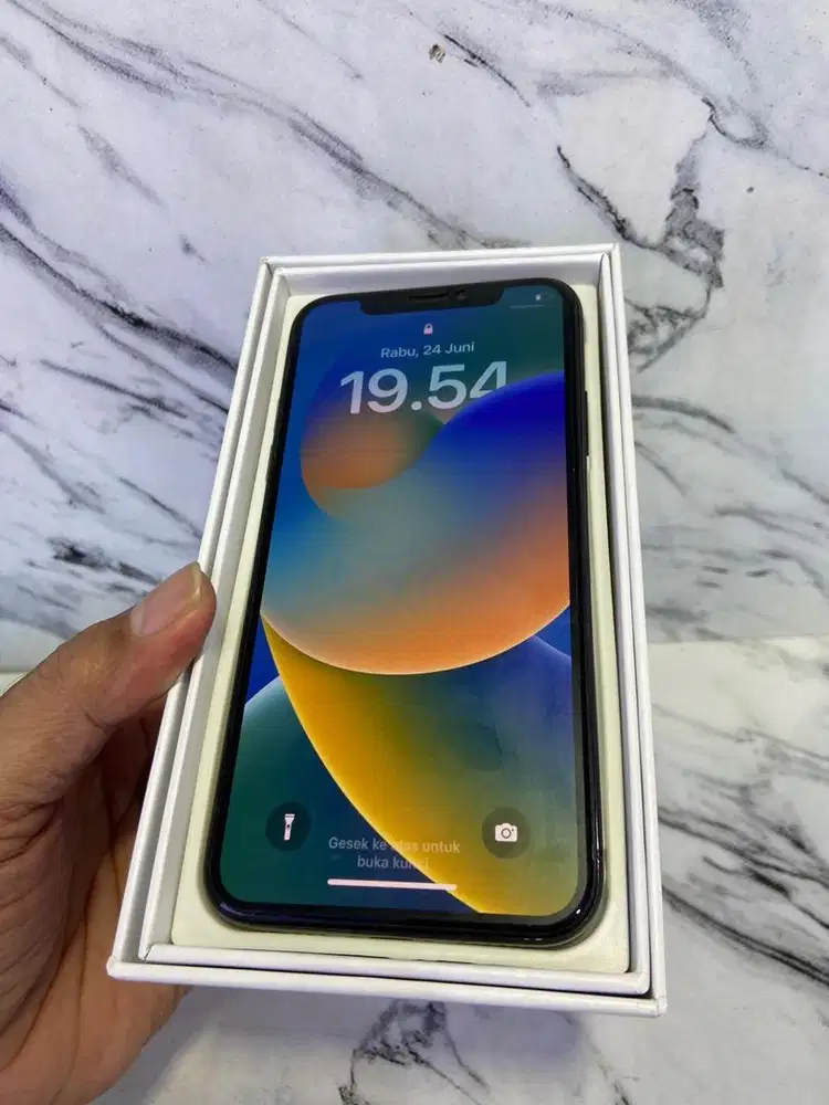 Second IPHONE X 64gb BLACK INTER (Sinyal ON) Welljoss