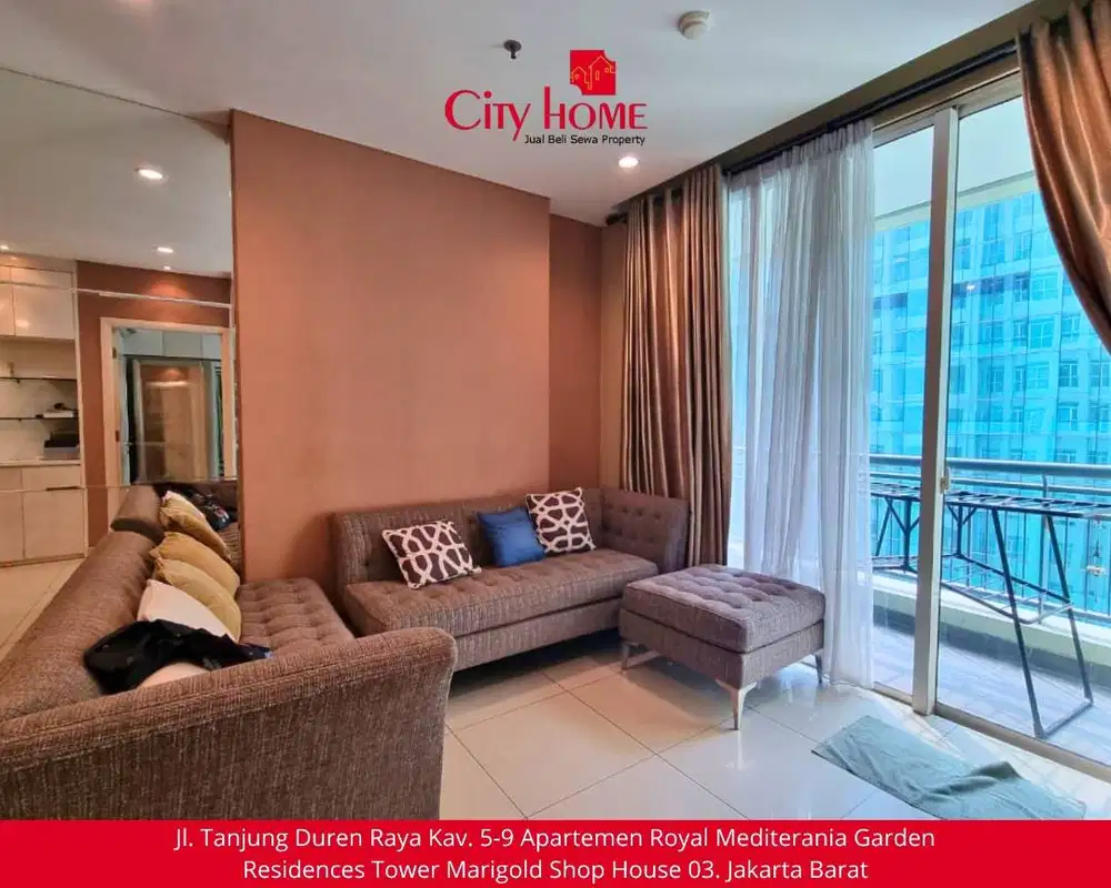 Jual Cepat Apartemen 3+1 BR Furnished di Central Park Residences
