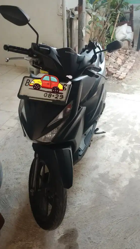 Honda Beat 2024 Deluxe Smart Key - Hitam