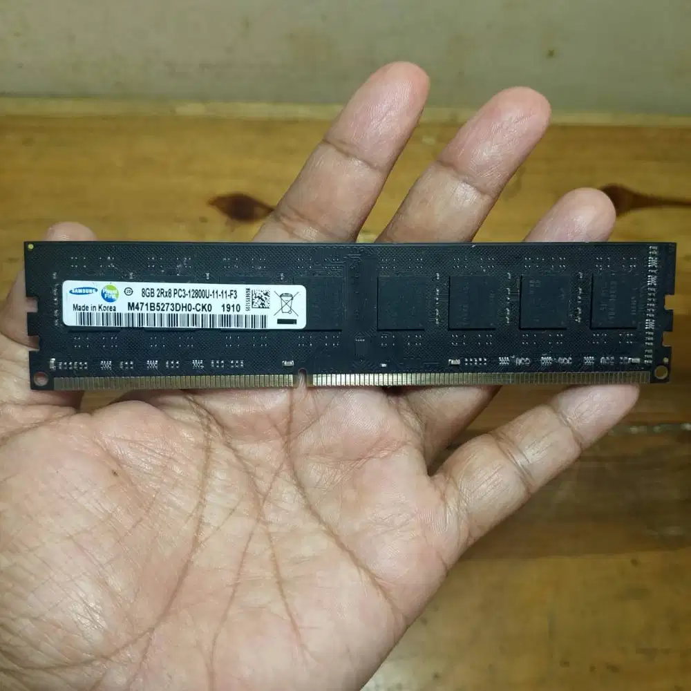 Ram Samsung 8 gb DDR3 PC3-12800U