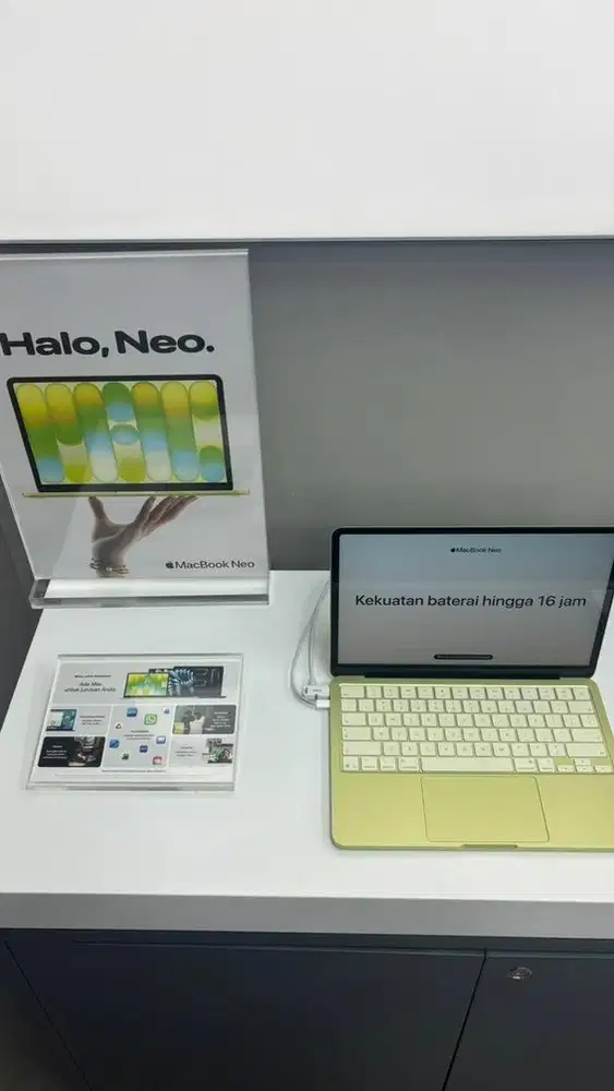 Macbook Neo cytrus 256/512gb ready