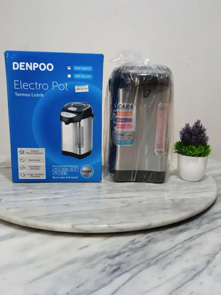 [BRAND NEW] Denpoo Electro Pot DEP-858VT 5L Termos Listrik