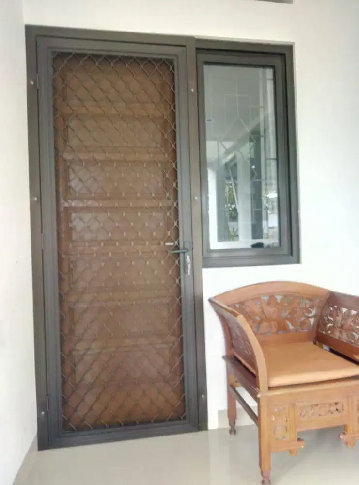 Pintu Kasa Nyamuk Modern Anti Maling Custom Bandung CImahi Sumedang