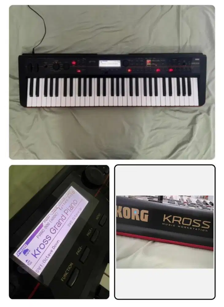 korg 1 black red