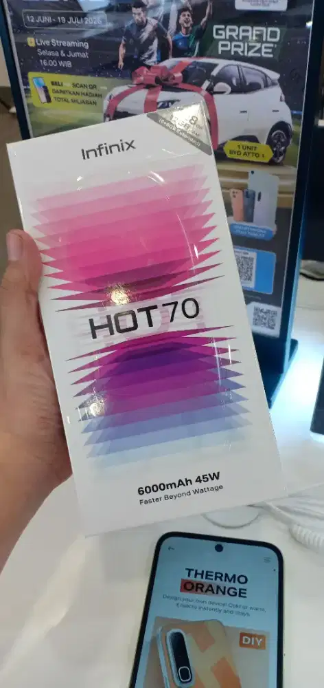 Infinix hot 70 6/128