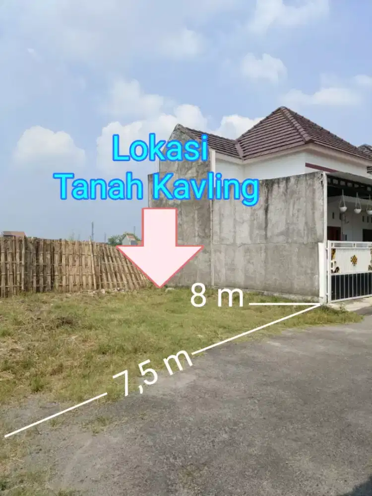 Tanah kavling SHM siap bangun