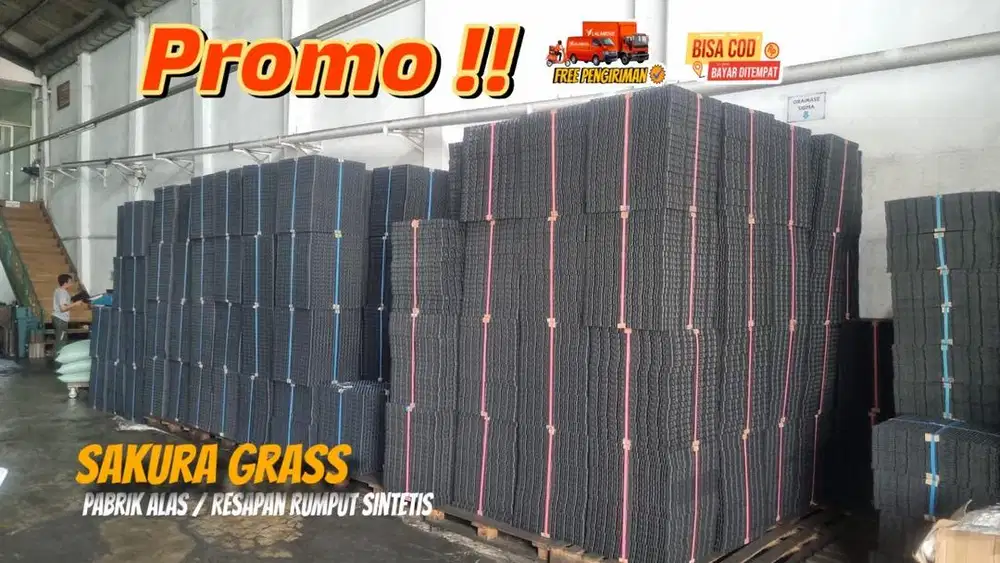 Resapan / Alas Rumput Sintetis Gratis Pasang Bayar COD - Drainase Cell