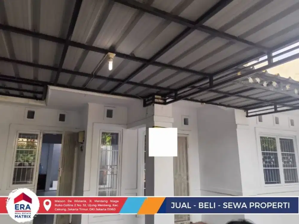 JUAL Rumah Siap Huni di Metland Menteng JGC, Renovasi Modern, Carport 2 Mobil
