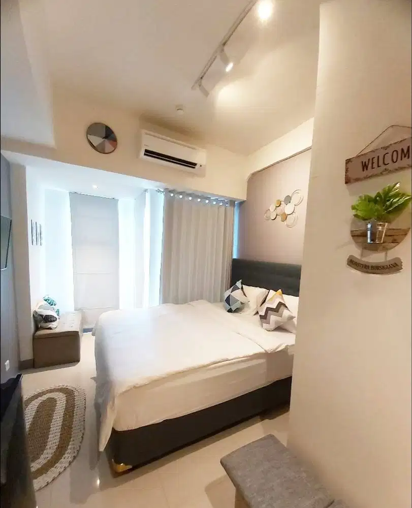 Dijual Cepat Siap Huni Full Furnish Apartemen Amor Pakuwon City Studio