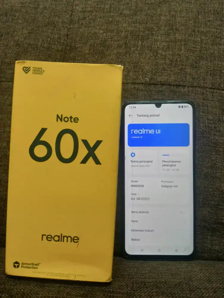 REALME NOTE 60X