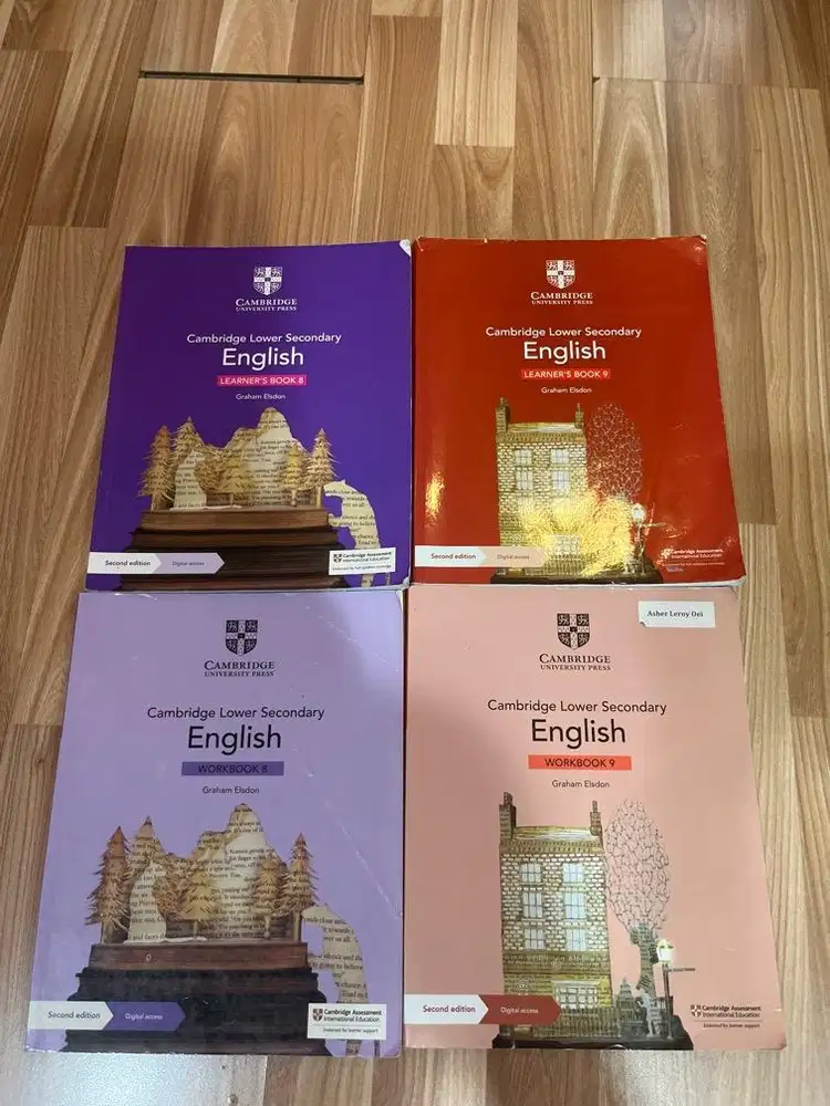 CAMBRIDGE LOWER SECONDARY ENGLISH STAGE 8&9 BOOKS