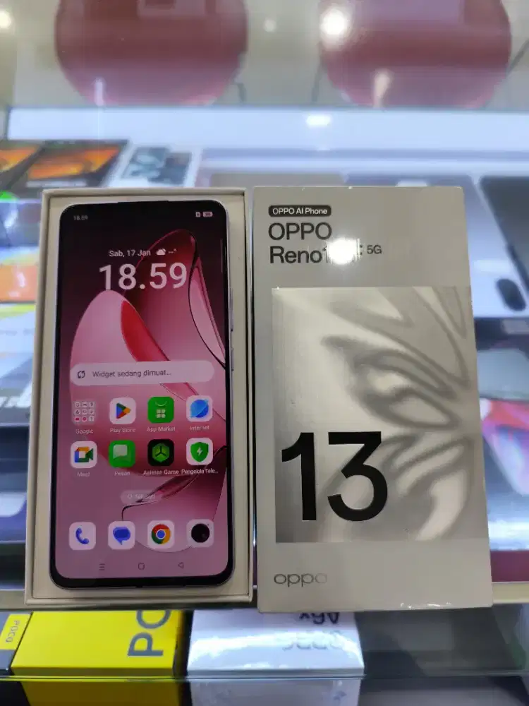 Hp Second Oppo RENO 13f 5G Ram 8/256GB Resmi Fullset Ori