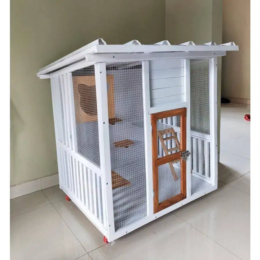 Buat kandang kucing versi murah dari hollow gypsum