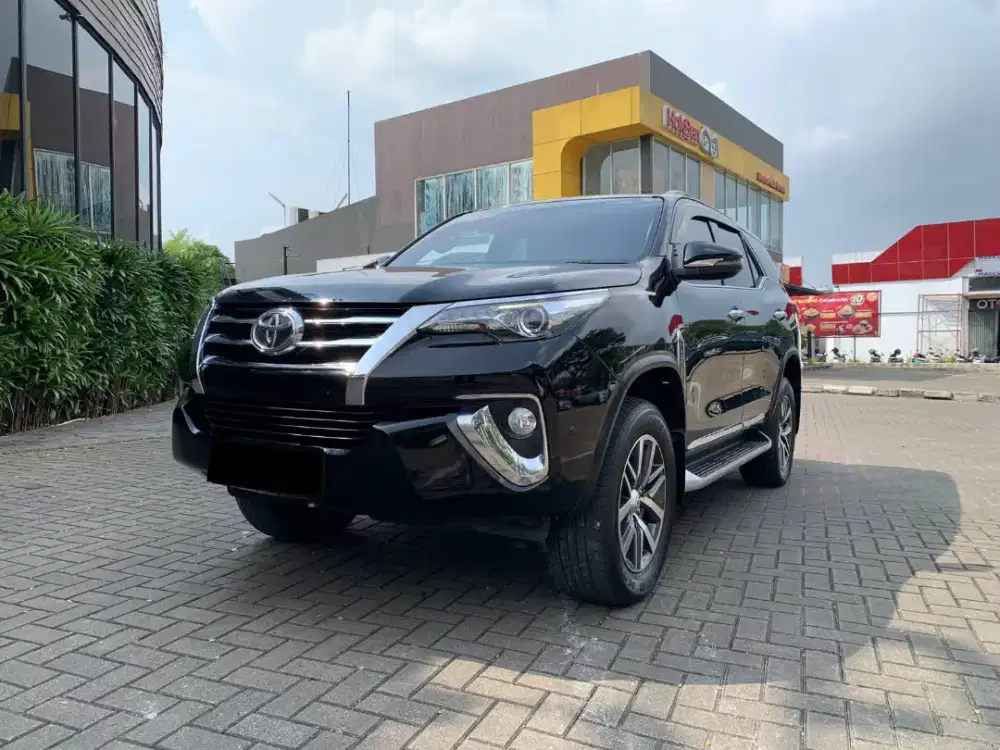 SI GAGAH & TANGGUH‼️ TOYOTA FORTUNER VRZ AT 2018 HITAM