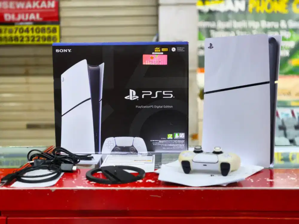 PS5 SLIM DIGITAL 1TB Resmi Indo Fullgame
