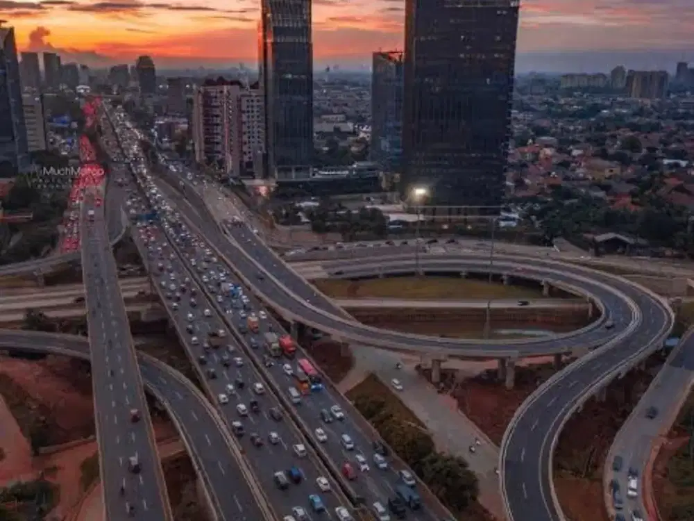 Alamanda Tower TB Simatupang Unit Dijual Lokasi Strategis di depan TOL JORR, Sunset view #alamandatower #kantordisewacilandak #officeforrentjakarta #