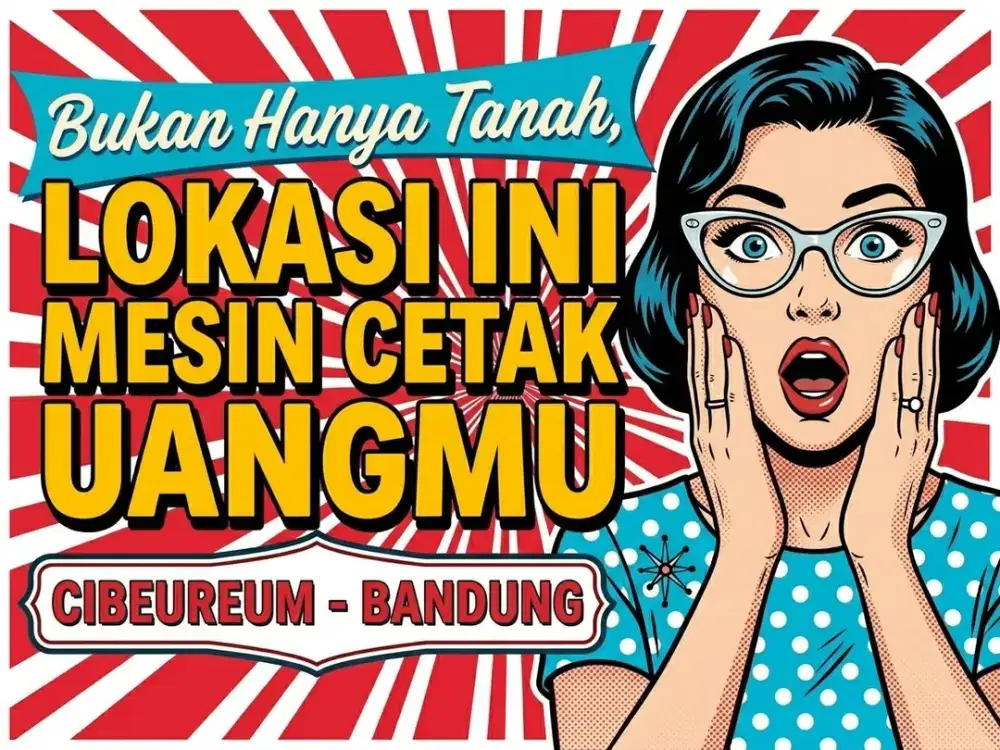 JUAL TANAH DI CIBEREUM, ANDIR, BANDUNG KOTA.