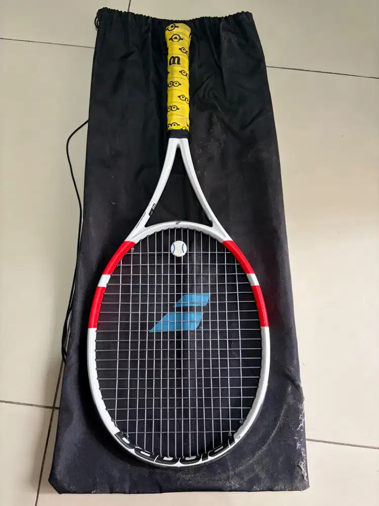 Raket Tennis Babolat Pure Strike 98 305g white red black2 gen4