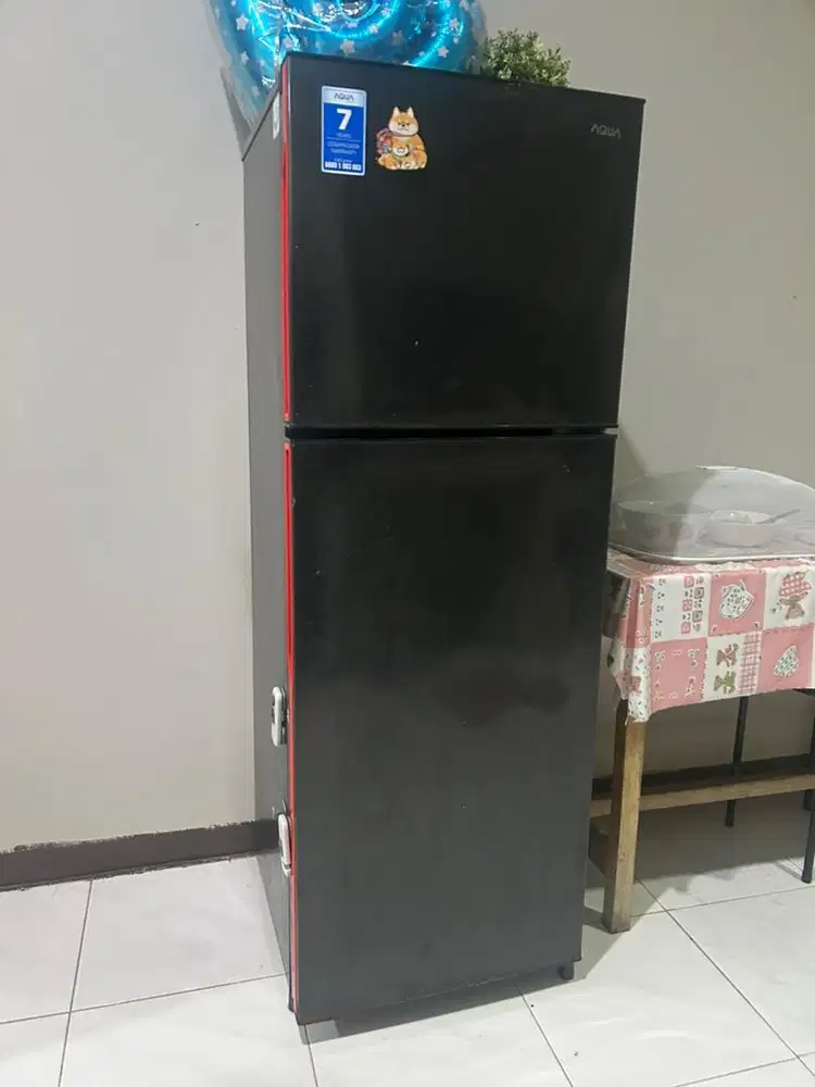 KULKAS AQUA 2 PINTU JUAL MURAH MAU PINDAHAN