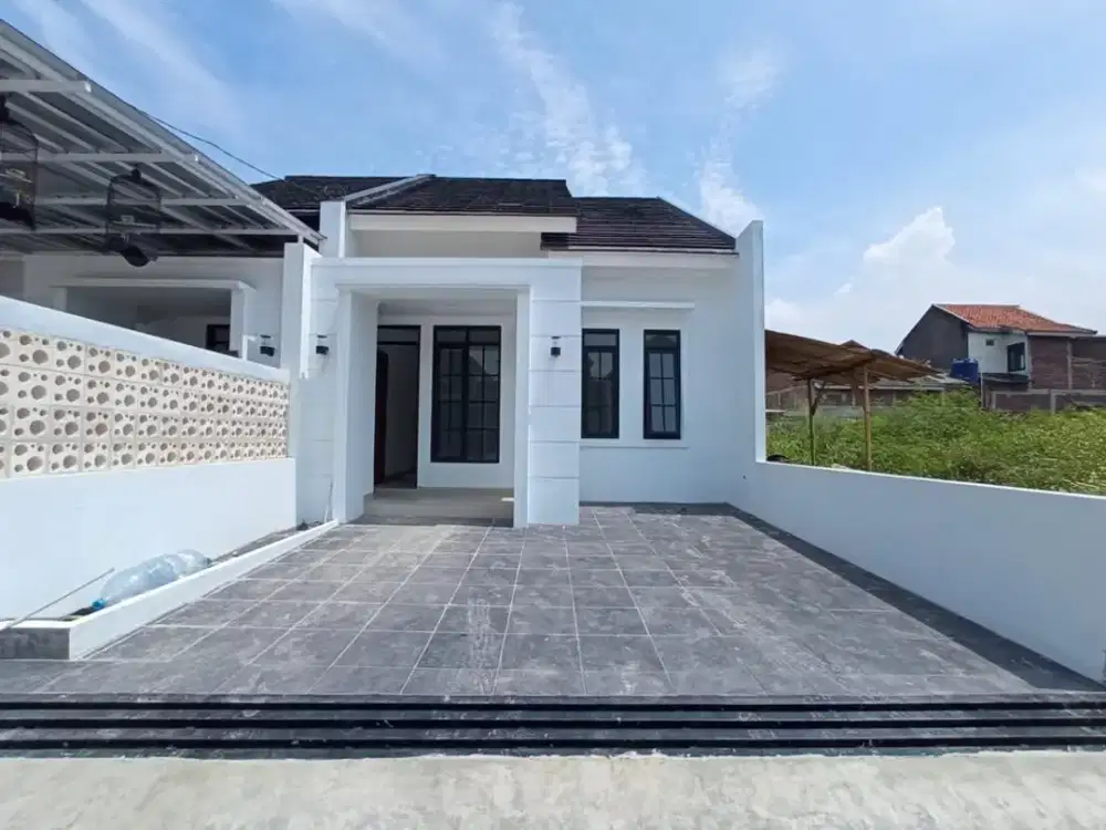 DIJUAL RUMAH GRESS AMERICAN STYLE JL TERUSAN BUAHBATU CIKONENG BOJONGSOANG BANDUNG DEKAT KAMPUS TELKOM