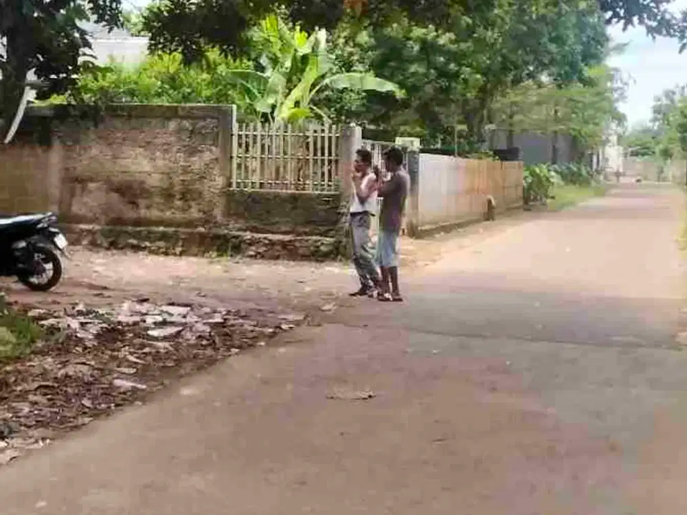 dijual cepat tanah kosong strategis pinggir jalan raya desa pengasinan gunung Sindur