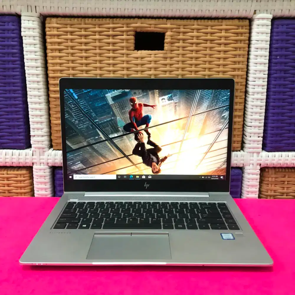 Laptop HP EliteBook 840 G6 Bahan Stainless, warna Silver