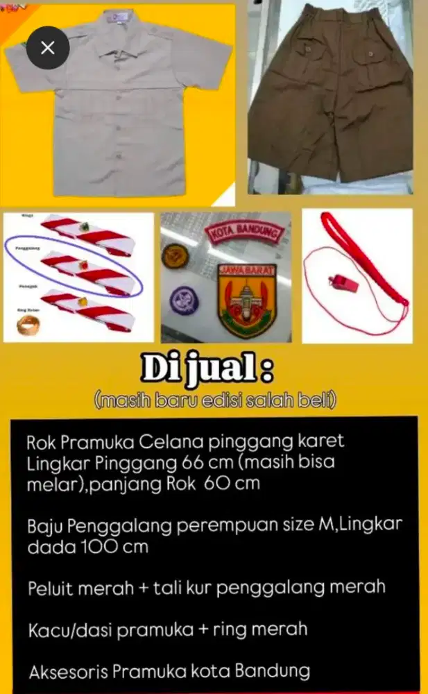 Seragam Pramuka