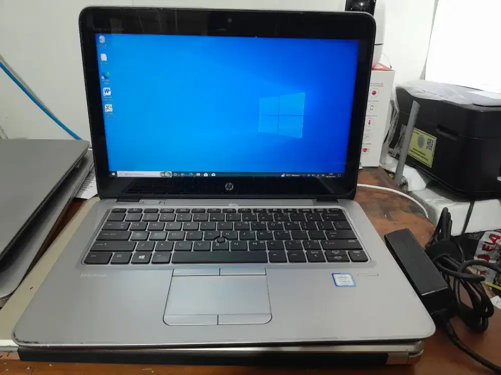 Laptop siap pakai Merk Hp elitebook G4 i5 gen7 touchscreen siap pakai