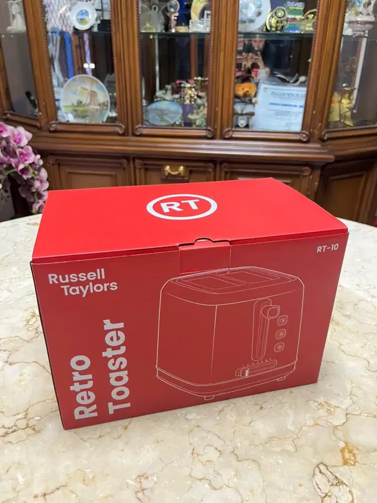 Russell Taylors RT10 Toaster Retro Classic Pemanggang Roti / not smeg