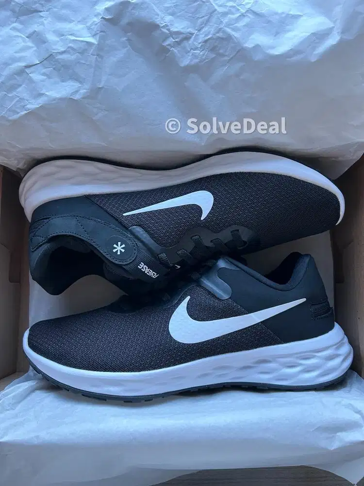 Sepatu Nike Revolution 6 FlyEase Next Nature Sepatu Lari Sneakers